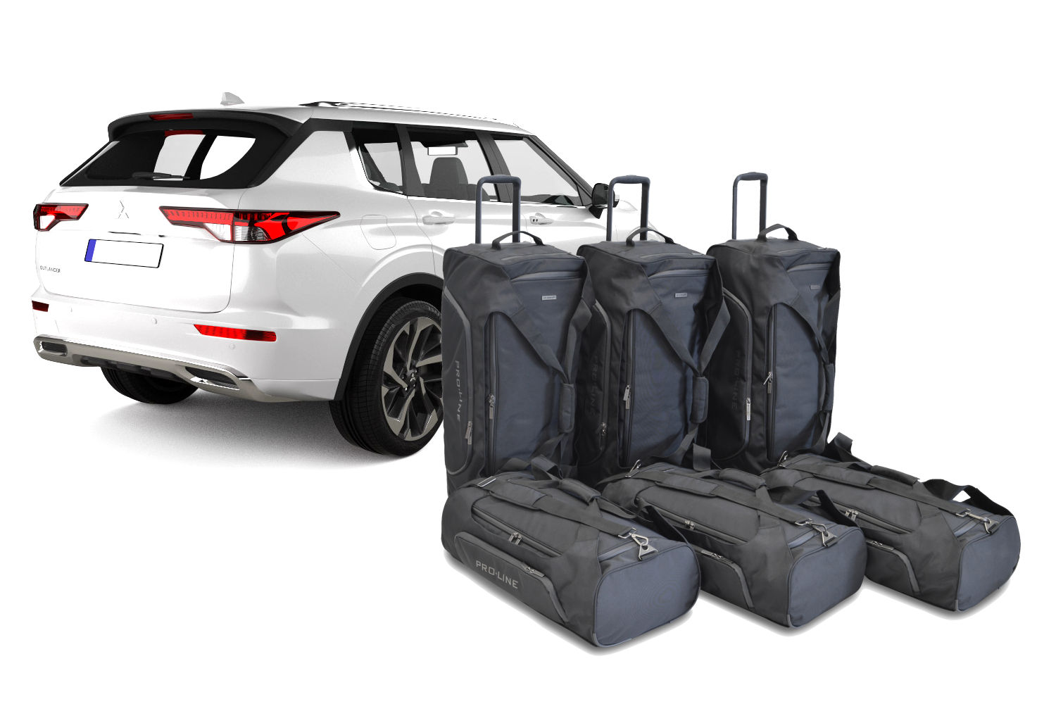 Reisetaschenset passend für Mitsubishi Outlander IV (GN) 2021-heute Pro.Line