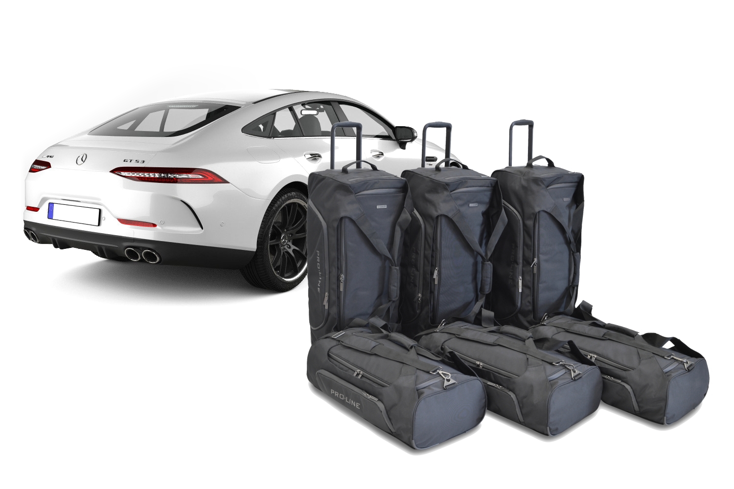 Travel bag set suitable for Mercedes-Benz AMG GT 4-Door Coupé (X290) 2018-present 4-door saloon Pro.Line
