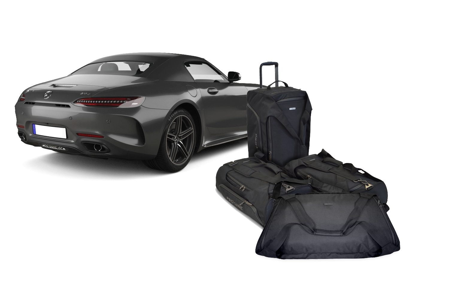 Mercedes Benz Black Travel / Sports Bag