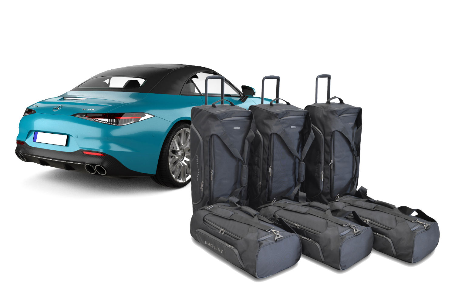 Reisetaschenset passend f&uuml;r Mercedes-Benz SL (R232) 2022-heute Pro.Line
