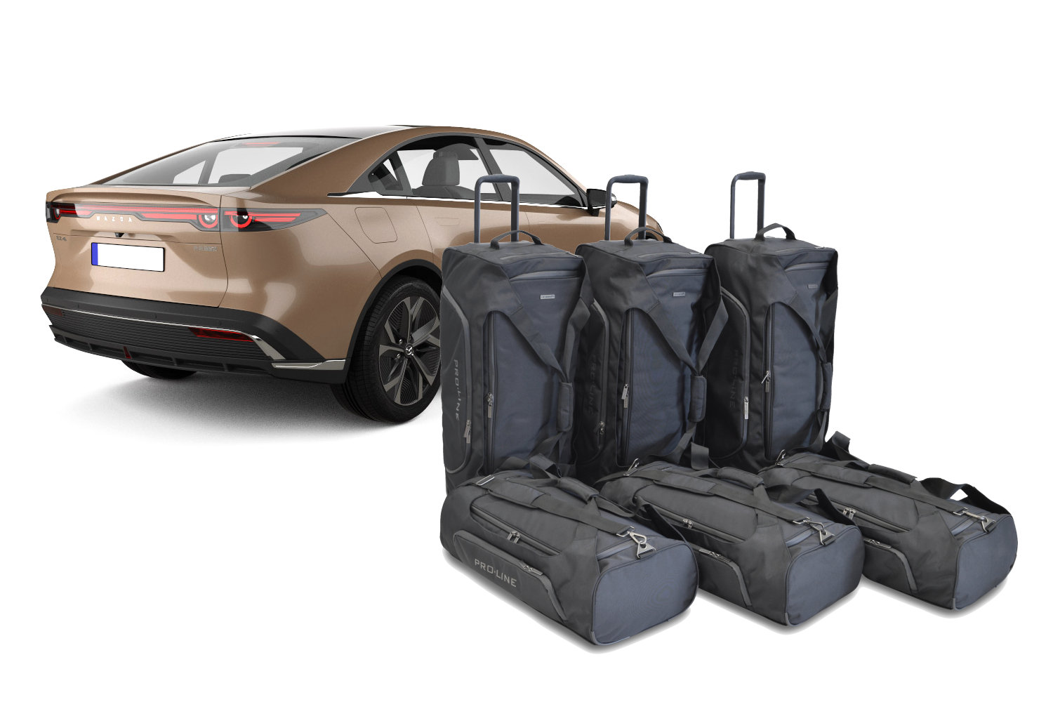 Reisetaschenset passend für Mazda 6e (J90A) 2024-heute 5-Türer Schrägheck Pro.Line Reisetaschenset passend für Mazda 6e (J90A) 2024-heute 5-Türer Schrägheck Pro.Line