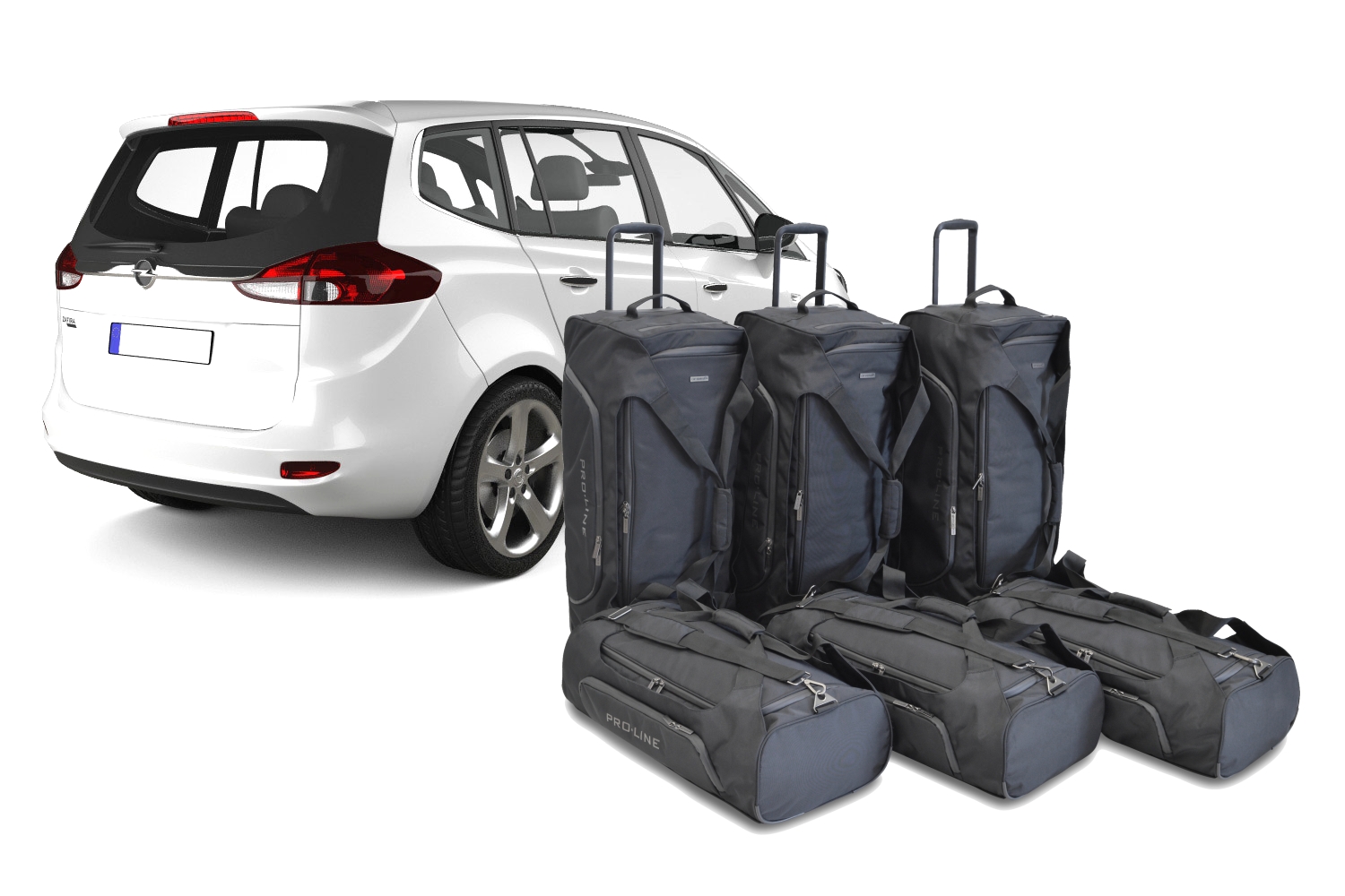Reistassenset geschikt voor Opel Zafira Tourer C 2011-2019 Pro.Line
