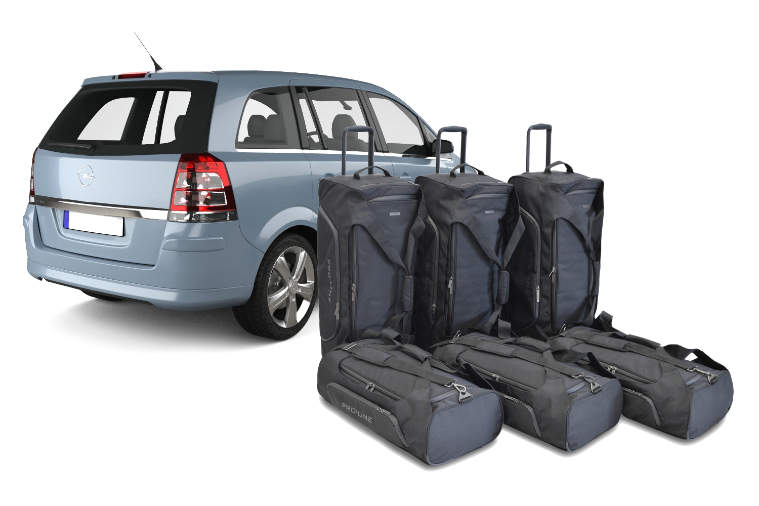 Reistassenset geschikt voor Opel Zafira B 2005-2011 Pro.Line