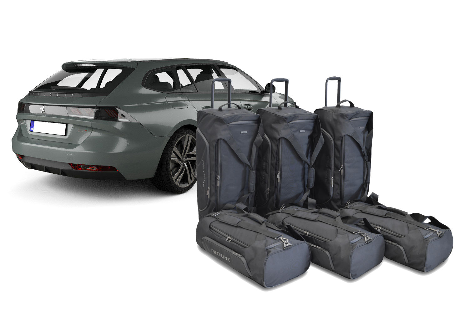 Reistassenset geschikt voor Peugeot 508 II SW 2019-heden wagon Pro.Line