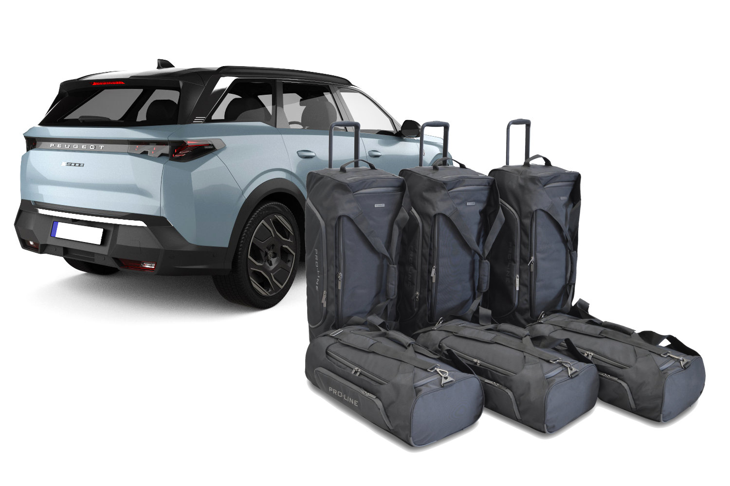 Set de sacs de voyage convient à Peugeot E-5008 2024-présent Pro.Line