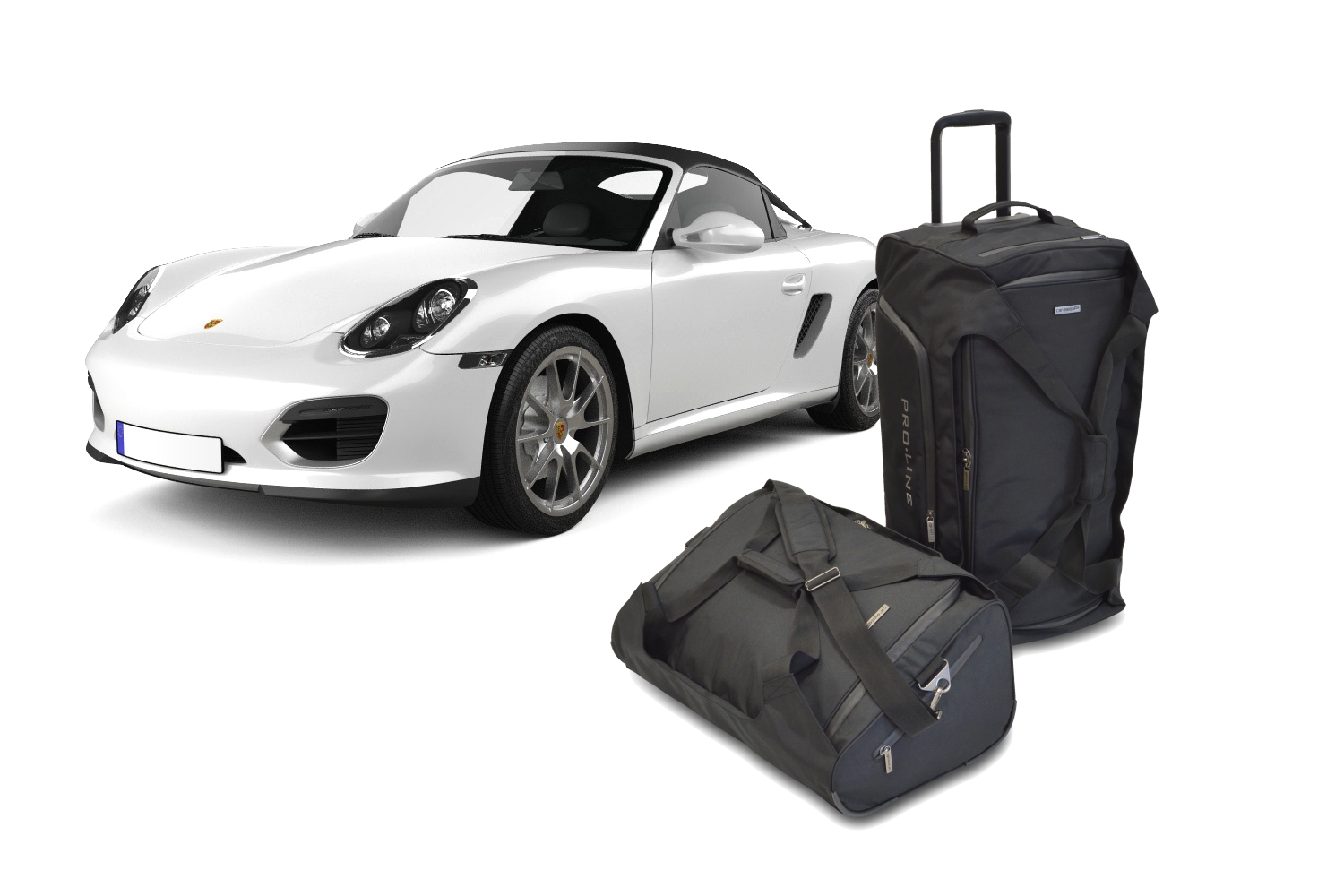 Travel bag set suitable for Porsche Boxster (987) 2004-2012 Pro.Line