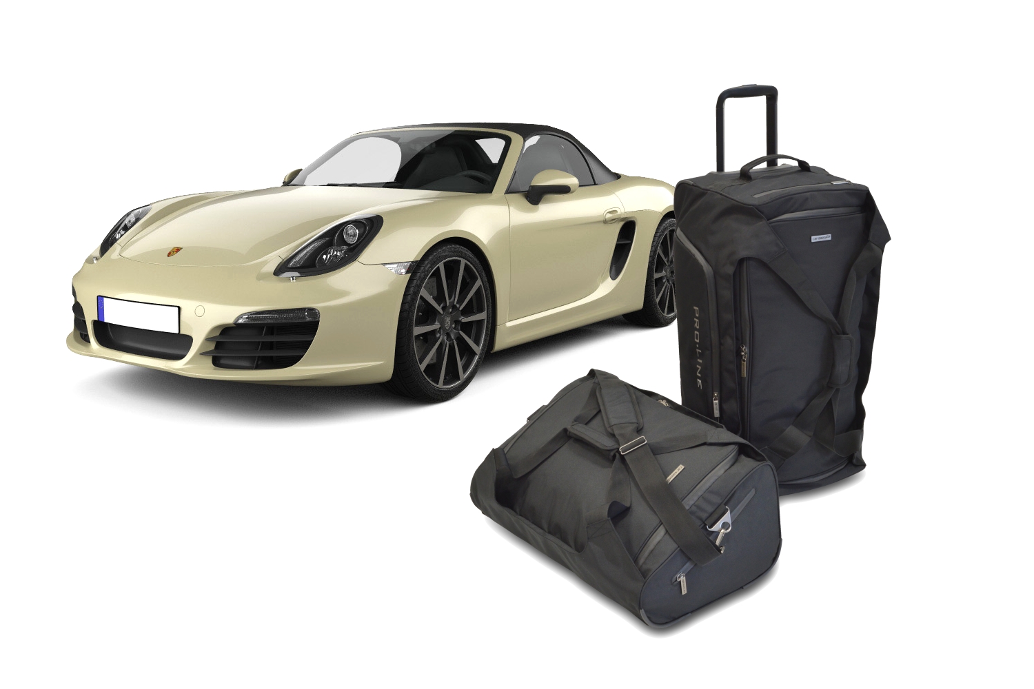 Travel bag set Porsche Boxster (981) 2012-2016 Pro.Line