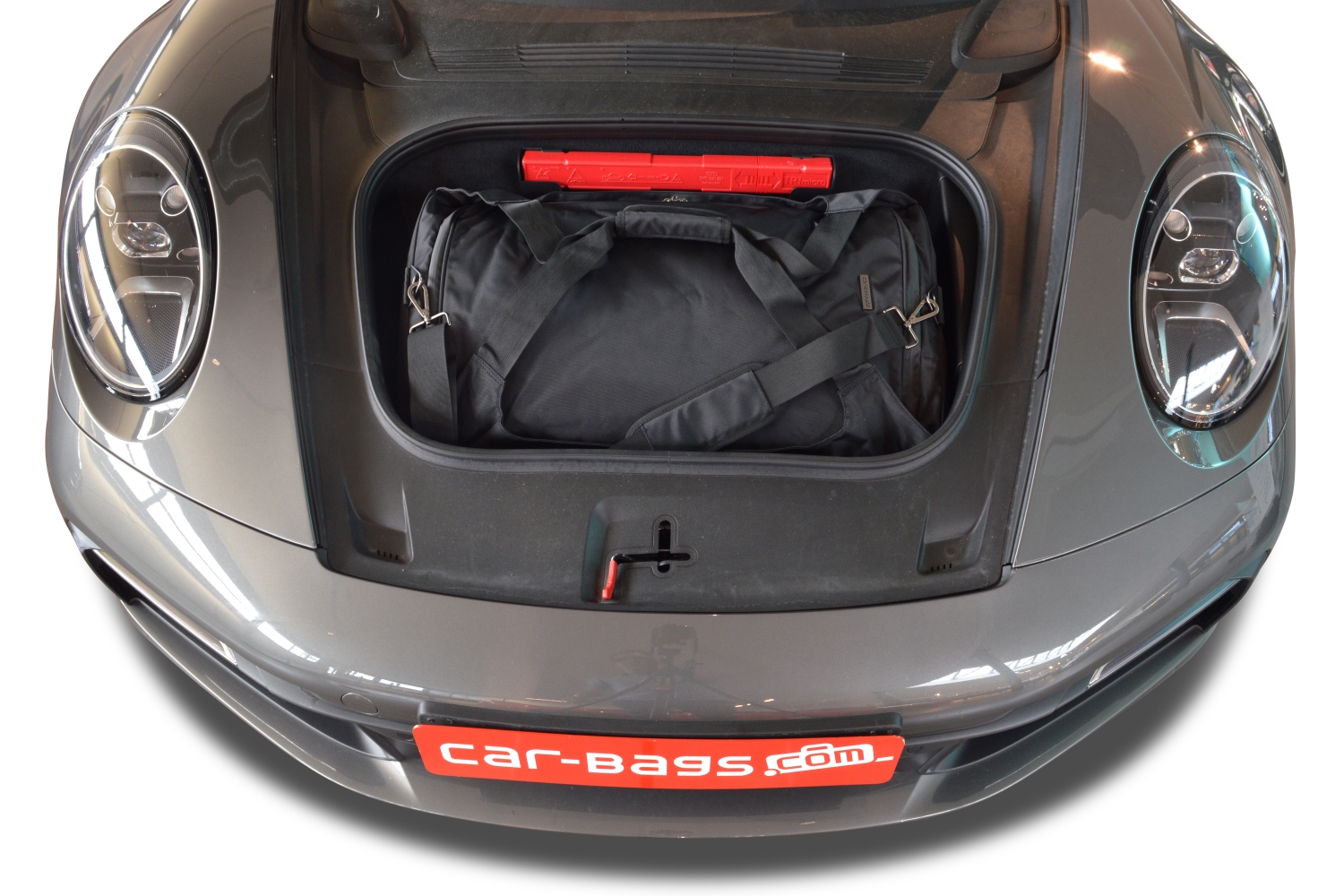 Ensemble de bagages pour Porsche 991 sur mesure en toile noir