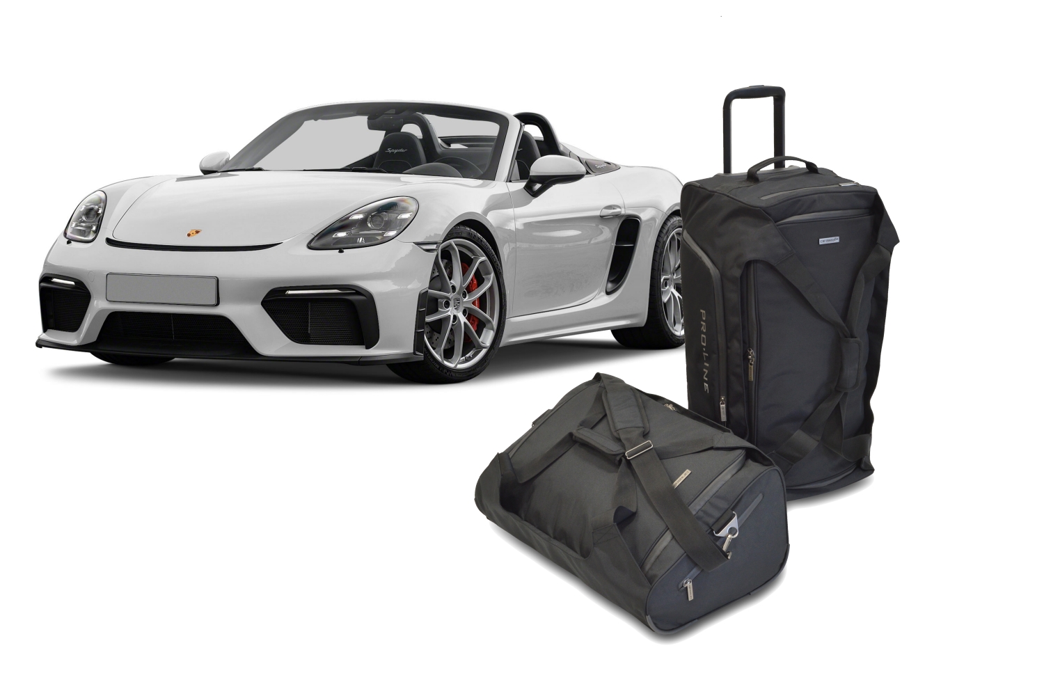 Travel bag set Porsche 718 Spyder 2019-present Pro.Line