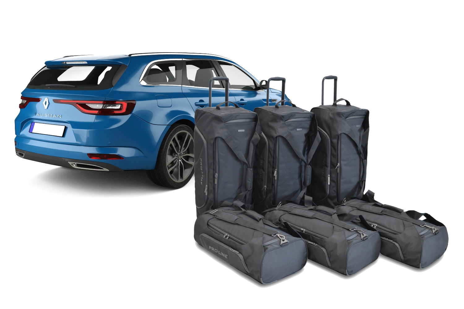 Set de sacs de voyage convient à Renault Talisman Estate - Grandtour 2016-2022 break Pro.Line