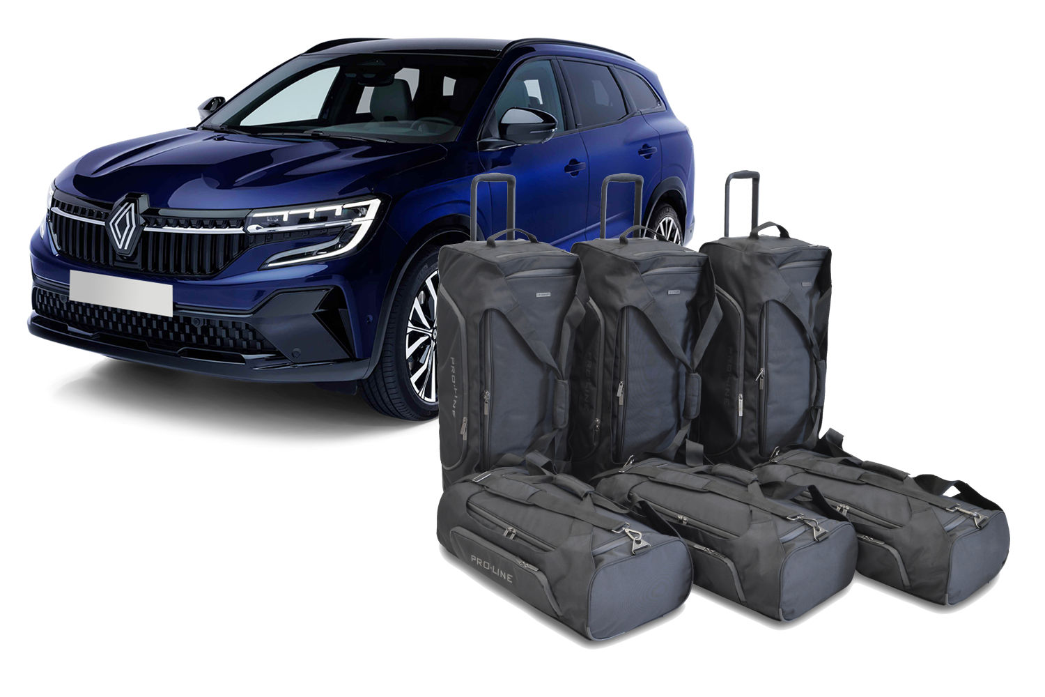 Reisetaschenset passend für Renault Espace VI 2023-heute Pro.Line