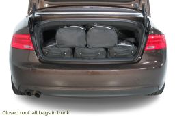 Audi A5 Cabriolet (8F7) 2009-2017 Car-Bags.com travel bag set (4)