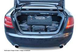 Audi A4 Cabriolet (B6 & B7) 2001-2008 Car-Bags.com travel bag set (3)