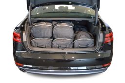 Audi A4 (B9) 2015- 4 door Car-Bags.com travel bag set (3)