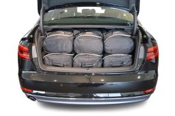 Audi A4 (B9) 2015- 4 door Car-Bags.com travel bag set (4)