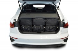Audi A3 Sportback (8Y) 2020- 5 door Car-Bags.com travel bag set (4)