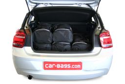 BMW 1 series (F21 - F20) 2011- 3 & 5 door Car-Bags.com travel bag set (3)