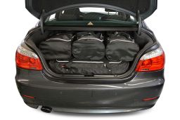 BMW 5 series (E60) 2004-2010 4 door Car-Bags.com travel bag set (4)
