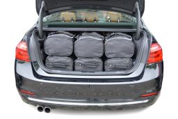 BMW 3 series (F30) 330e Plug in Hybrid 2016- 4 door Car-Bags.com travel bag set (4)