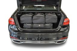 BMW 7 series + Li (G11-G12) 2015- 4 door Car-Bags.com travel bag set (4)