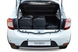 Dacia Sandero 2012- 5 door Car-Bags.com travel bag set (3)