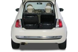 Travel bag set Fiat 500 2007-present 3-door hatchback (3)