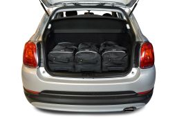 Fiat 500X 2015- 5 door Car-Bags.com travel bag set (2)