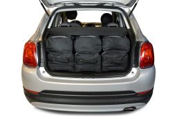 Fiat 500X 2015- 5 door Car-Bags.com travel bag set (4)