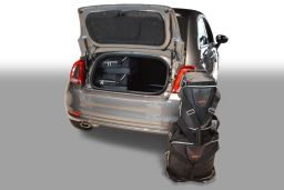 Carbags Reisetaschenset Fiat 500 3 deurs hatchback ab 2007