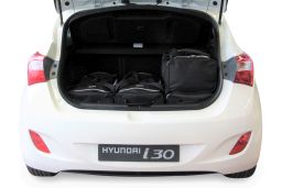 Hyundai i30 (GD) 2012-2016 5 door Car-Bags.com travel bag set (3)