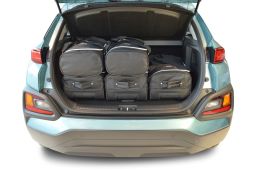 Hyundai Kona (OS) (incl. Electric) 2017- Car-Bags.com travel bag set (3)