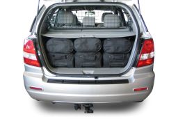 Kia Sorento I (JC-BL) 2002-2009 Car-Bags.com travel bag set (4)