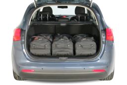 Kia Cee'd (JD) Sportswagon 2012-2018 Car-Bags.com travel bag set (2)