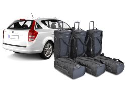 Travel bag set Kia Cee'd Sportswagon (JD) 2012-2018 wagon Pro.Line (K11001SP) (1)