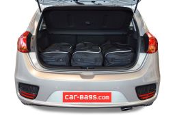 Kia Cee'd (JD) 2012-2018 5 door Car-Bags.com travel bag set (2)
