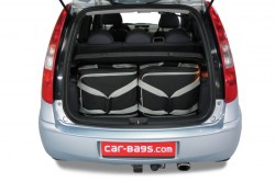 Mitsubishi Colt 2004-2009 5d Car-Bags reistassen - travel bags - Reisetaschen - sacs de voyage