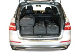 Mercedes-Benz ML / M-Class (W166) 2011-2015 Car-Bags reistassen - travel bags - Reisetaschen - sacs de voyage