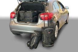 Mercedes-Benz A-Class (W176) 2012-2018 5 door Car-Bags.com travel bag set (1)