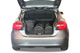 Mercedes-Benz A-Class (W176) 2012-2018 5 door Car-Bags.com travel bag set (3)