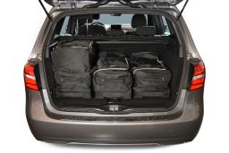 Mercedes-Benz B-Class (W246) 2011- 5 door Car-Bags.com travel bag set (3)