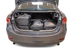 Mazda Mazda6 (GJ) 2012- 4 door Car-Bags.com travel bag set (3)
