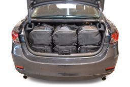 Mazda Mazda6 (GJ) 2012- 4 door Car-Bags.com travel bag set (4)