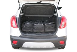 Opel Mokka / Mokka X 2012-2016 / 2016- Car-Bags.com travel bag set (2)