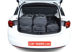Opel Astra K 2015- 5 door Car-Bags.com travel bag set (3)