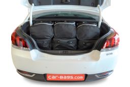 Peugeot 508 2011- 4 door Car-Bags.com travel bag set (4)