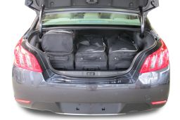 Peugeot 508 HYbrid4 2012- 4 door Car-Bags.com travel bag set (3)