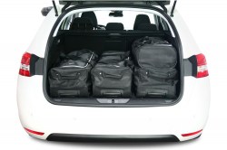 Peugeot 308 II SW 2013- Car-Bags reistassen - travel bags - Reisetaschen - sacs de voyage