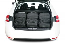 Peugeot 308 II SW 2013- Car-Bags reistassen - travel bags - Reisetaschen - sacs de voyage