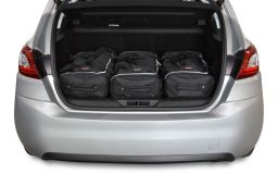 Peugeot 308 II 2013- 5 door Car-Bags.com travel bag set (2)