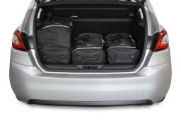 Peugeot 308 II 2013- 5 door Car-Bags.com travel bag set (3)